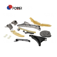 POSSR Kit de réparation de courroie de chaîne de distribution de moteur automatique 06M198229AA 06M109229AA pour Audi A4 A5 A6 A7 A8L Q5 Q7 EA839 3.0L