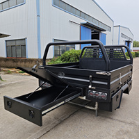 Plateau de benne en aluminium - Plateau renforcé toutes saisons pour Toyota Hilux, Ford Ranger