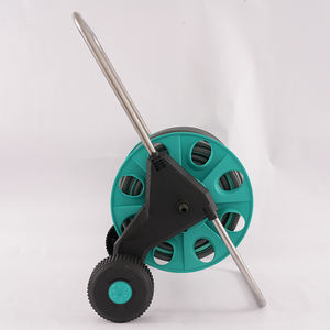 <span class=keywords><strong>Enrouleur</strong></span> de tuyau d'arrosage de jardin portable avec poignée pliable - Product Image 2