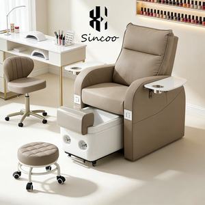 Wholesale Luxury Body Massage Spa Foot Bath <b>Chair</b> Nail Salon Beauty Light Surfing Whirlpool Discharge Sofa Pedicure <b>Chair</b> - Product Image 1