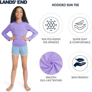 เสื้อคลุมกันแดดแขนยาวสำหรับเด็กผู้หญิง FOXA UPF 50+ - Product Image 3