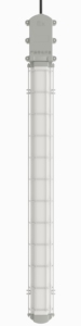 Auf Lager Atex <span class=keywords><strong>LED</strong></span> Explosions geschützte lineare Leichtmetall-Netz abdeckung Industrielle hohe Helligkeit 40 ~ 75W
