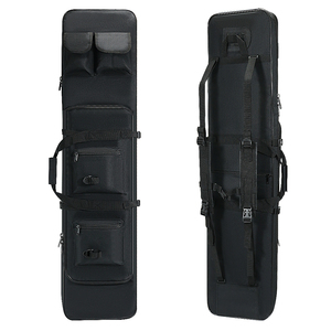 85/100/120CM sac de pistolet tactique chasse tir étui de pistolet coussin de protection en mousse Double pistolet transporter sac à <span class=keywords><strong>bandoulière</strong></span> - Product Image 1