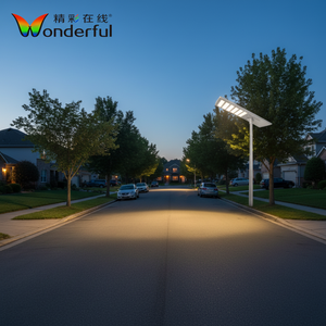 Lampadaire solaire haute luminosité et durable pour routes principales et boulevards - Offre Spéciale Black Friday - Product Image 1