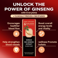 Compléments alimentaires Extrait de ginseng rouge 3000mg Supplément énergétique liquide oral sans sucre et booster d'endurance pour adultes