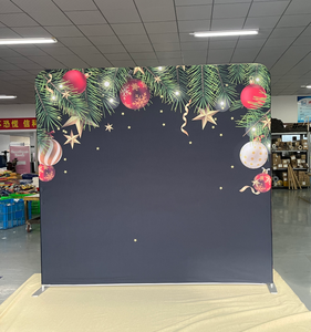 Telón de Fondo de Tela <span class=keywords><strong>para</strong></span> Ferias Comerciales, Elástico, Reutilizable, Impresión Personalizada, <span class=keywords><strong>para</strong></span> Exhibiciones en Interiores, Salones y Comercios - Product Image 4