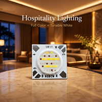 Innovaterise 1611 30W 24V CV RGBCW COB LED Chip Driverless 5 Color LED Array with CRI 90 2800K-6500K CCT for Commercial Lighting