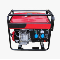 Générateur diesel silencieux 5KW, triphasé, 50Hz, démarrage électrique à distance, portable, alimentation de secours pour ferme, protection contre les surcharges