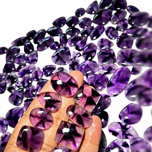Venta al por mayor de gemas sueltas de Rubí Zoisita de calidad AAA+ con cabujones lisos, piedra natural certificada por terceros para fabricación de joyas FAIJAN - Product Image 1