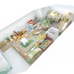 Toplam çocuk oyun Cafe çözümleri özel kapalı oyun alanı ekipmanları tasarım ve üretim - Product Image 6