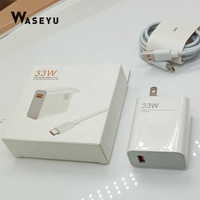 Kit de chargeur Xiaomi Redmi 33W avec charge rapide PD, adaptateur de voyage EU pour téléphone, tablette, ordinateur portable, chargeurs de type C