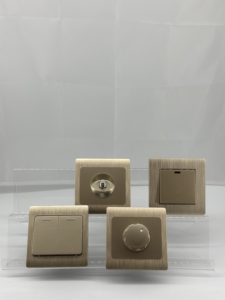 Interruptor Simple de Una, Dos, Tres o Cuatro Vías, Estándar del Reino Unido, Directo de Fábrica, para Pintar sobre PC, Accesorio Eléctrico para el Hogar y Hoteles - Product Image 4
