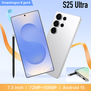 2025 New S25 siêu mở khóa <span class=keywords><strong>Android</strong></span> điện thoại thông minh toàn cầu phiên bản 16GB + 1TB 7.3 inch Dual Sim màn hình lớn 5g S25 điện thoại di động - Product Image 5