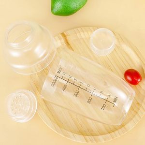 Bình Lắc Quán Bar Trong Suốt Màu Đỏ Xanh Dương Màu Hồng 300Ml 500Ml 700Ml 1000Ml Bình Lắc Cocktail Bằng Nhựa Bình Lắc Nước Ép Trà Bong Bóng - Product Image 4