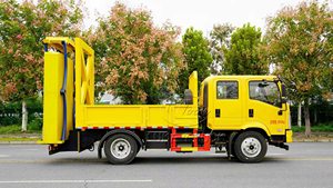 Dongfeng 4x2 18Ton Truck Mounted Attenuator 100K Crash Cushion Vehicle Hydraulic Lifting Anti-collision Buffer Truck - Product Image 3