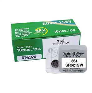 <span class=keywords><strong>SR626SW</strong></span> แบตเตอรี่กระดุม1.55V สำหรับ <span class=keywords><strong>Sony</strong></span> <span class=keywords><strong>SR626SW</strong></span> <span class=keywords><strong>377</strong></span>แบตเตอรี่กระดุมออกไซด์สีเงิน - Product Image 5