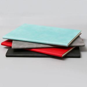 Carnets à couverture rigide blancs pour l'école, vente en gros, format A5, reliure en cuir PU, journal, agenda, carnet de notes - Product Image 3