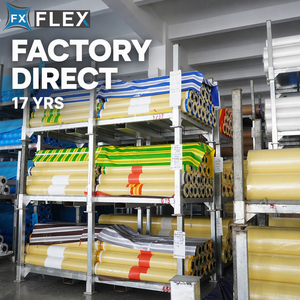<span class=keywords><strong>Tissu</strong></span> en bâche PVC tissé FLFX résistant aux UV, imperméable et antistatique |   Matériel rayé <span class=keywords><strong>pour</strong></span> auvents et tentes - Product Image 5