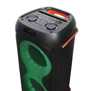 Micro lab Original Party Box Tragbare RGB-LED-Beleuchtung Drahtloser Bluetooth-Lautsprecher mit Super-Bass für DJ-Partys und Karaoke - Product Image 2