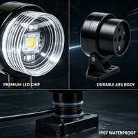Feux de camion à LED bicolores RHINO, feux de position latéraux doubles, 12-24V, accessoires de voiture étanches