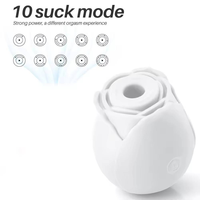 Glowing Rose Mini G-Punkt Vibrator Nippel Klitoris Sauger Erotisches Sexspielzeug für Frauen Saugen Vibrieren USB Wiederauf ladbar 10