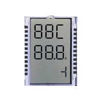 Écran LCD personnalisé, 4 chiffres en 7 segments