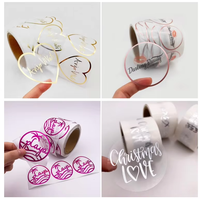 Autocollant de couverture de logo en PVC auto-adhésif personnalisé concave convexe en relief estampage à chaud étiquette de joint de film léger pour emballage alimentaire