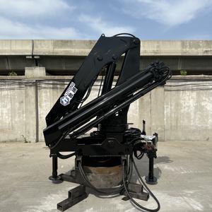 נייד 4 טון מרוקן בום מנוף משאית עם מנוף חמר שליטה מרחוק - Product Image 4