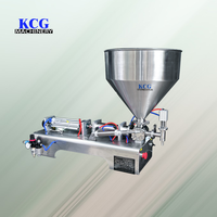 Machine de remplissage pneumatique à tête unique pour liquides, lait, boissons, sauces, achiote et pâtes de miel