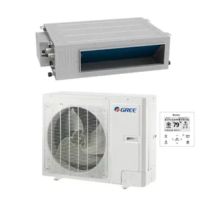 เครื่องปรับอากาศแบบท่อ 36,000 BTU ใช้สารทำความเย็น R32 ประหยัดพลังงานระดับ A++ พร้อม WiFi ควบคุมการทำงานด้วยระบบไฟฟ้าแบบปรับความถี่ได้ ระบบทำความเย็น/ทำความร้อน ควบคุมด้วยรีโมท - Product Image 1