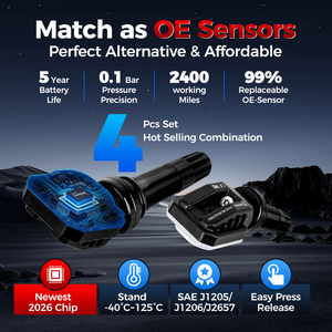 4 PCS/SET Rubber LTR-V SENSOR <b>TPMS</b> LTR-V TYRE SENSOR - Product Image 3