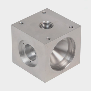 Componente de Aluminio Mecanizado por CNC, Pieza Metálica Personalizada - Product Image 3