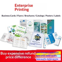 Folletos A4, Páginas a Color, Folletos Trípticos, Pósters, Anuncios de Una Sola Página A5, Impresos en Offset, Papel Kraft/Recubierto para Folletos DM