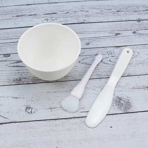 Bol de mélange pour masque facial 100/250/450 ml, outil de mélange pour masque facial DIY, spatule, brosse en silicone, bol pour poudre de masque facial - Product Image 3