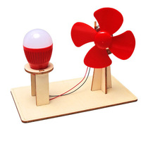 Modèle miniature d'éolienne à assembler T-M308, kit de bricolage fait main, éducation scientifique, petit artisanat, expérience pédagogique en physique
