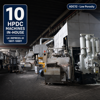Boîtier de carter en aluminium moulé sous pression 3KW ADC12 Fabricant Usinage CNC de précision Dessin personnalisé accepté STP IGS DWG