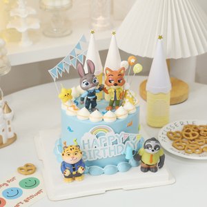 <span class=keywords><strong>Carte</strong></span> de vœux d'<span class=keywords><strong>anniversaire</strong></span> mignonne et amusante sur le thème des animaux (lapin, <span class=keywords><strong>renard</strong></span>, château) pour célébrités d'Internet - Product Image 4