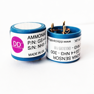 เซ็นเซอร์แอมโมเนียแบบไม่มีความร่วมมือกัน 4NH3 ความแม่นยำสูง ช่วงการวัด 0-100ppm ตอบสนองรวดเร็ว 30 วินาที เครื่องตรวจจับก๊าซ T90 - Product Image 1