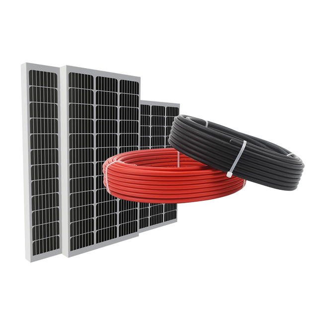 PV1-F 6mm2 1500v High Voltage Photovoltaic Cable Solar Panel System Single Core XLPE Power Cables Copper Reliable Suppliers