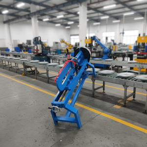 Machine de découpe circulaire <span class=keywords><strong>pneumatique</strong></span> pour tôles métalliques, cisaillement de l'<span class=keywords><strong>acier</strong></span> inoxydable, de l'aluminium et des plaques de fer, équipement de découpe circulaire pour quincaillerie - Product Image 1