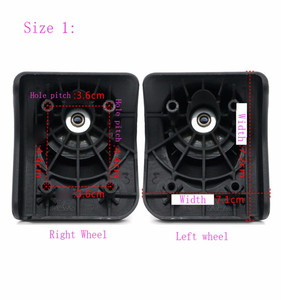 Ruedas Giratorias Extraíbles <span class=keywords><strong>para</strong></span> Maleta, Repuesto <span class=keywords><strong>para</strong></span> Equipaje - Product Image 3