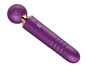 リル・マーメイド ホットセール プロ仕様 ハンドヘルド 電動パーソナルマッサージ器 セックストイ 女性用 USB伸縮式バイブレーター ダブル刺激 - Product Image 6