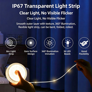 <b>Rechargeable</b> Camping Lamp Telescoping String Light Outdoor Tent <b>Lantern</b> Decor Atmosphere Strip Light - Product Image 5