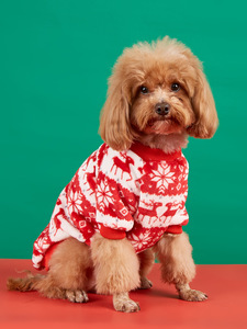 Christmas <strong>Dog</strong> Sweater Knitted Winter Puppy Clothes for Small Medium <strong>Dogs</strong>, Cozy <strong>Xmas</strong> Costume for Corgi/French Bulldog - Product Image 5