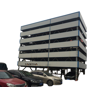 Sistema de estacionamiento de rompecabezas de cuatro pisos con certificado CE de <span class=keywords><strong>Tabitha</strong></span> Equipo de estacionamiento de rompecabezas de capacidad de 33 coches - Product Image 1