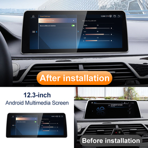Lecteur multimédia automobile CNSTWEI 12,3 pouces Qualcomm Snapdragon 685 6225 Android 14 compatible avec BMW Série 7 G11 - Product Image 3
