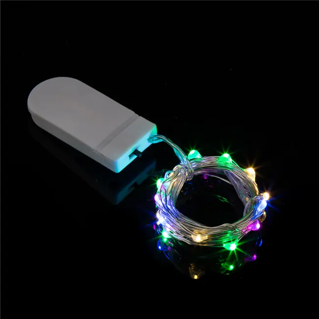 Neue Party romantisch wasserdicht Weihnachtsdekoration batteriebetrieben 1 M märchenhirlande LED-Ballstring-Lichttekoration Feiertag