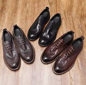 Zapatos Oxford de cuero para hombre, zapatos de cuero originales de Italia, zapatos de cuero de Bangladesh - Product Image 4