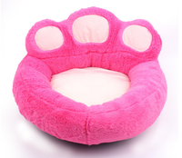 Lit rond pour animaux de compagnie avec oreiller pour chat ou chien, chenil préféré, meilleure vente en usine