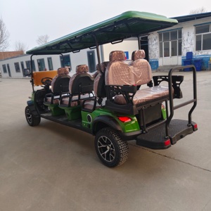 Voiturette <span class=keywords><strong>de</strong></span> golf électrique <span class=keywords><strong>de</strong></span> conception nouvelle, véhicule électrique <span class=keywords><strong>de</strong></span> <span class=keywords><strong>tourisme</strong></span>, voiturette <span class=keywords><strong>de</strong></span> golf tout-terrain 8 places pour la chasse, certifiée CE/DOT - Product Image 2